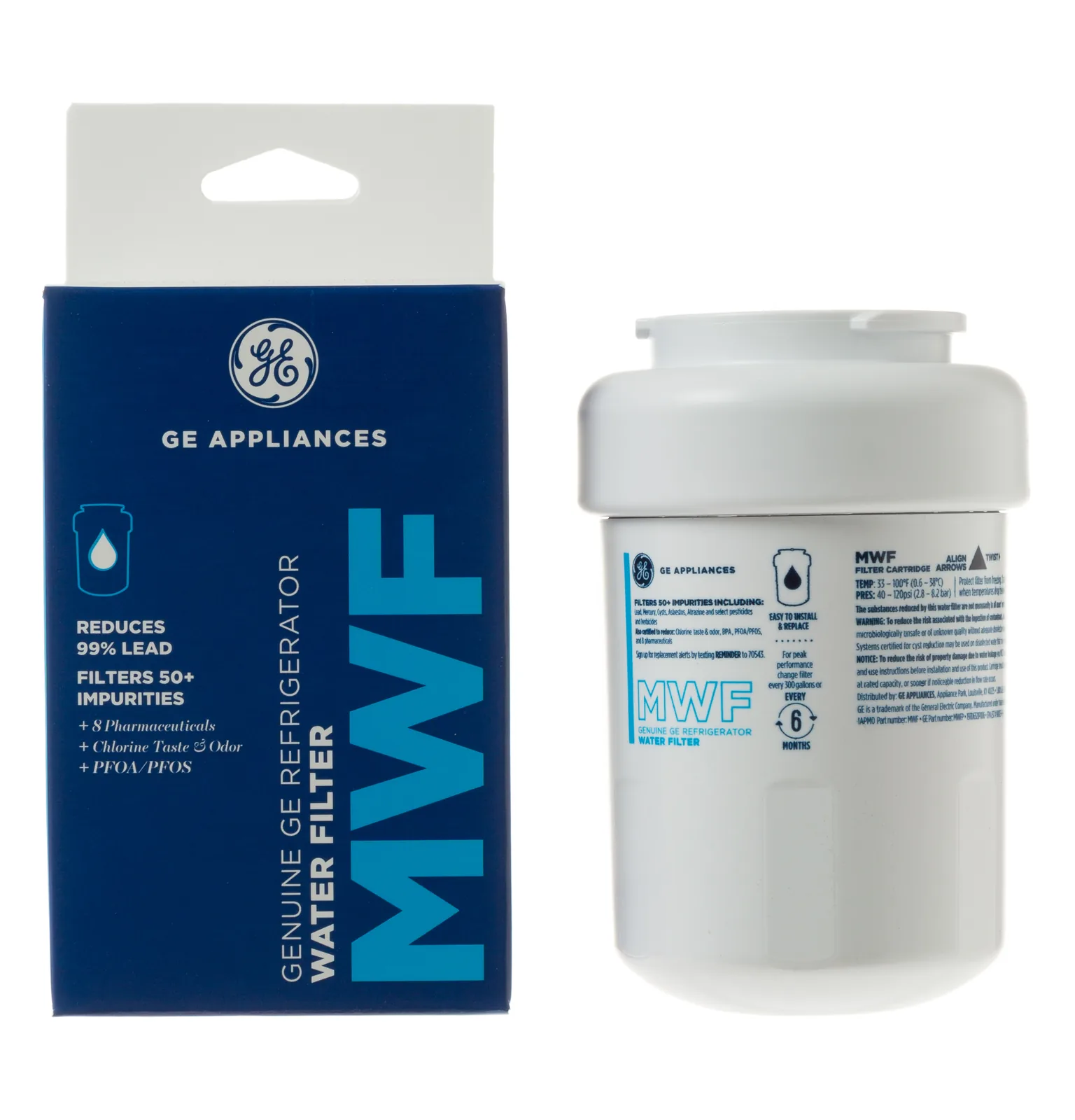 GE MWF Refrigerator Water Filter